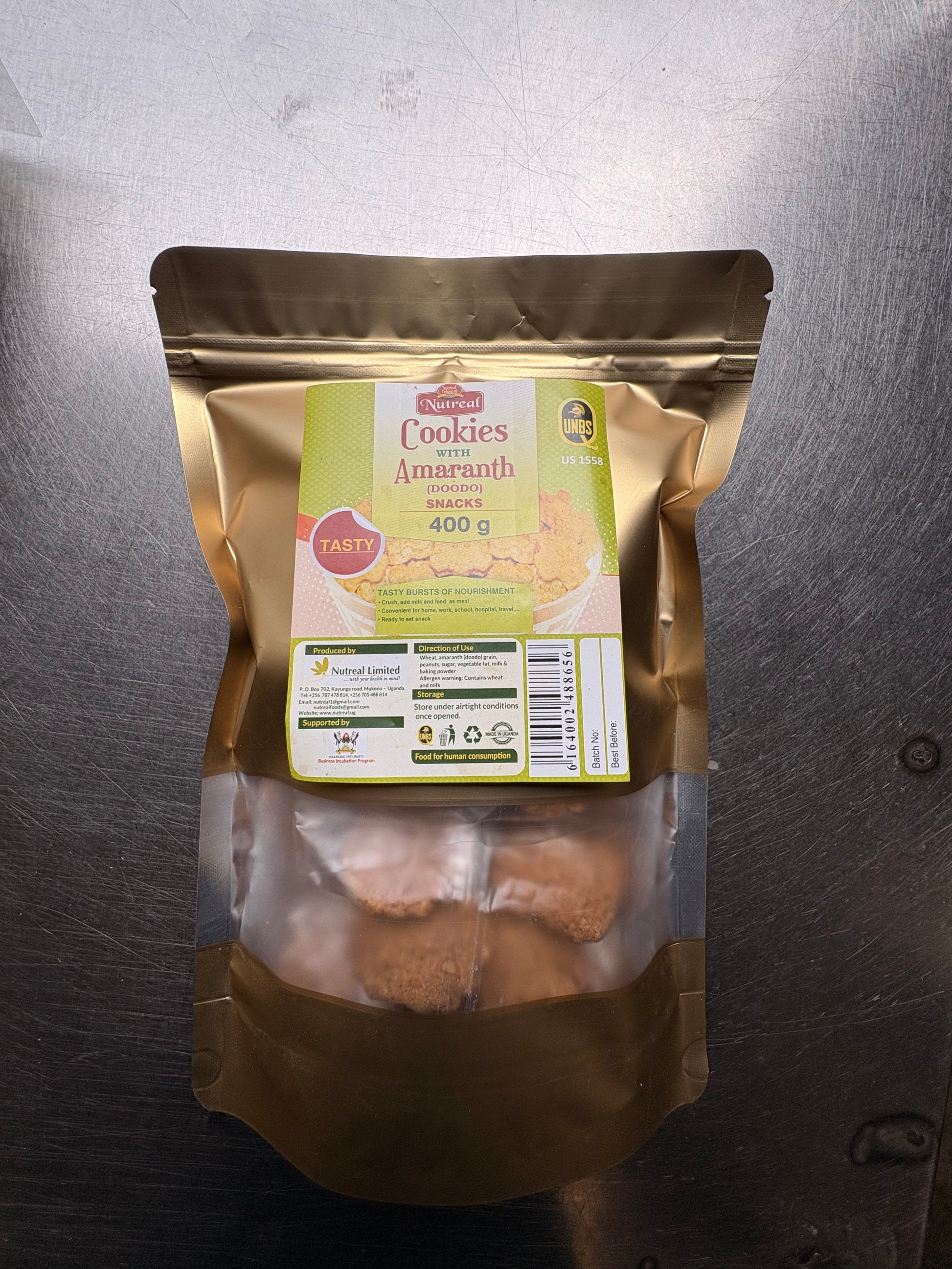 Cookies with Amaranth {Doodo}