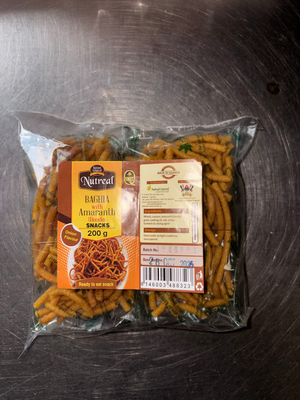 Baghia with Amaranth {Doodo} Onion flavor