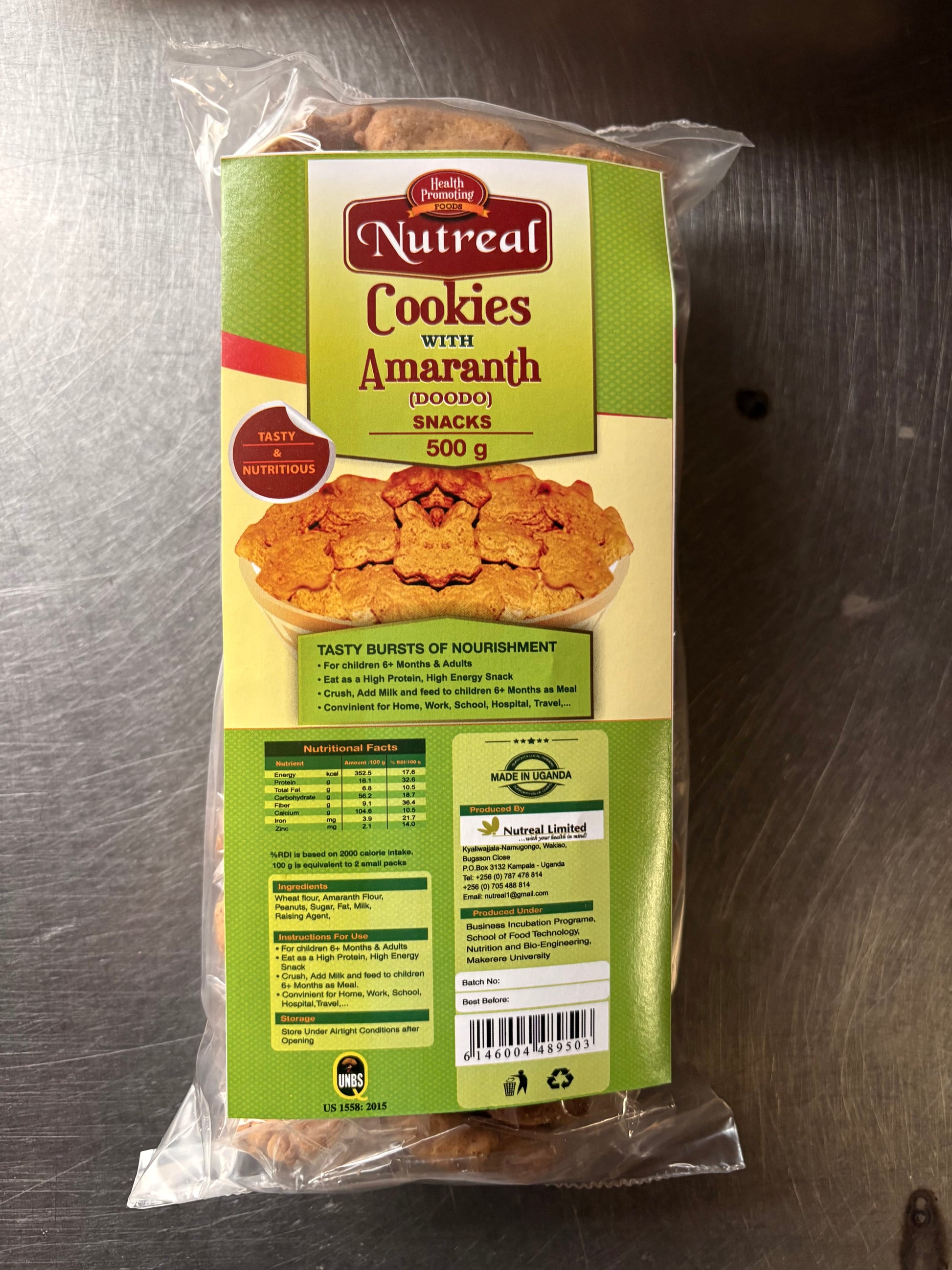 Cookies with Amaranth {Doodo}