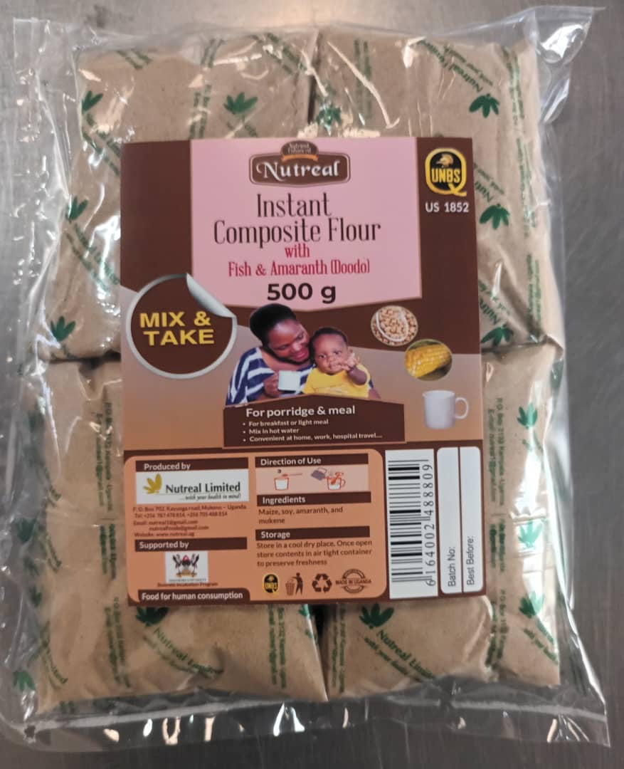 Instant Composite Flour with Fish and Amaranth {Doodo}
