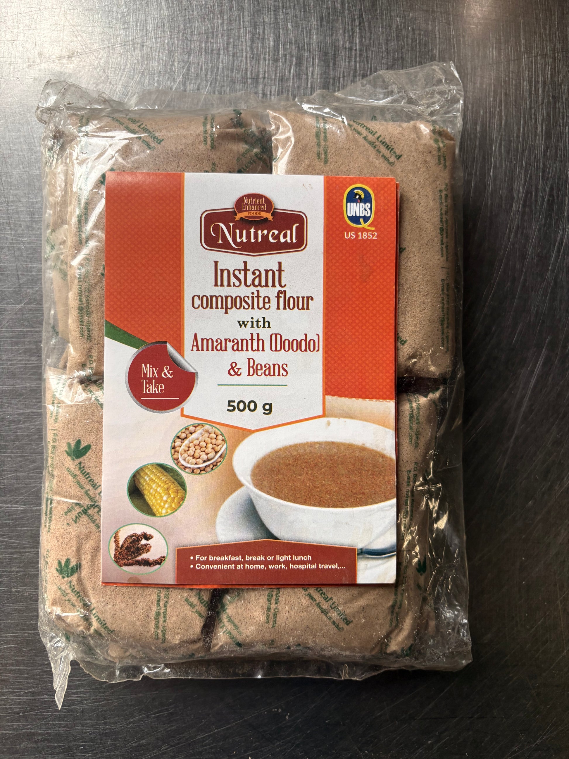 Instant Composite Flour with Amaranth {Doodo} & Beans