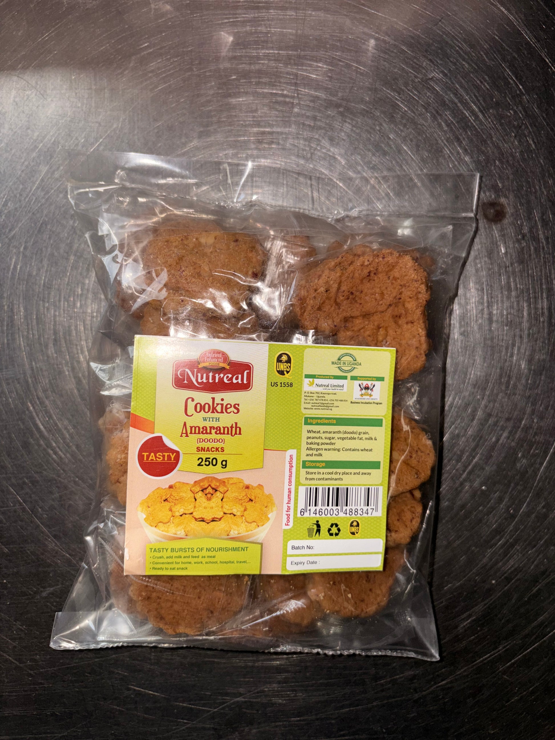 Cookies with Amaranth {Doodo}